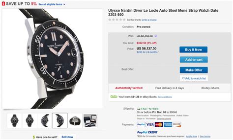 does ebay sell fake watches|ebay watch authenticity.